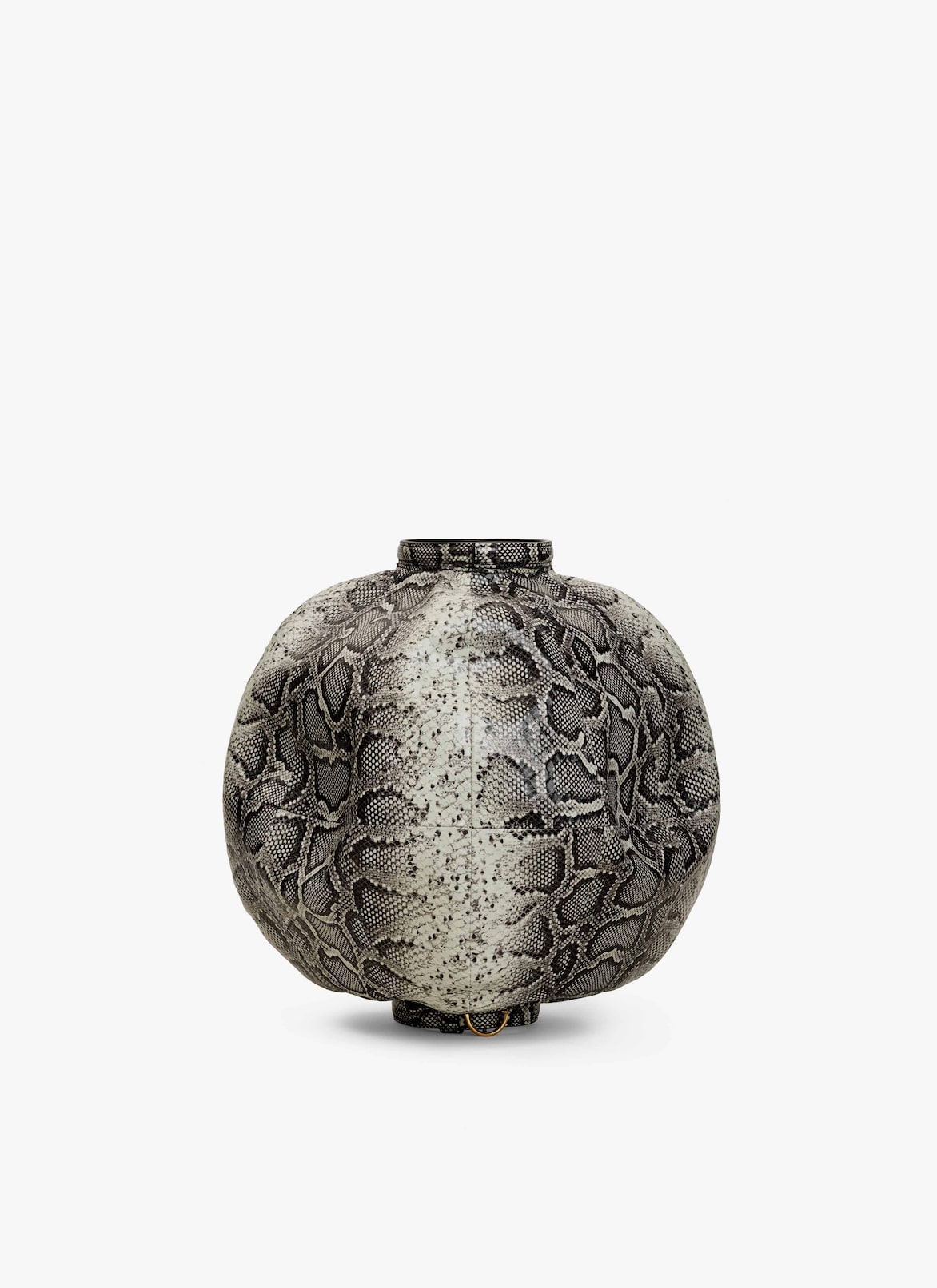 SPHERE BRACELET BAG IN AYERS ALAÏA WHITE/BLACK SPHERE BRACELET BAG IN AYERS